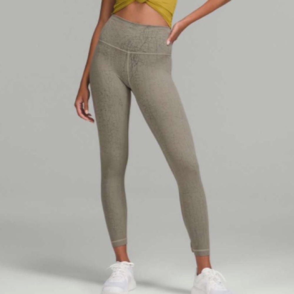 Lululemon Wunder Train 25” Thread Dye Size 12 NEW WITH TAGS Orig $118